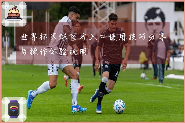 世界杯买球官方入口使用技巧分享与操作体验说明